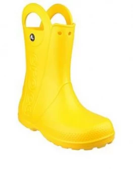 Image of Crocs Handle It Wellington Boots - Yellow