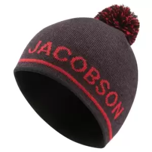 Image of Oscar Jacobson Bobble Hat - Purple
