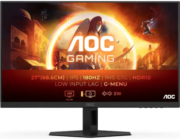 Image of AOC G4 27" 27G4XE Full HD IPS Gaming LED Monitor