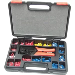 Image of Heavy Duty Ratchet Crimping Toolkit 552-Pce