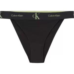 Image of Calvin Klein LEG TANGA - Black