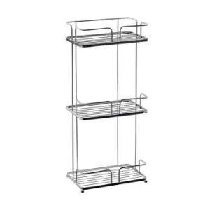 Image of Showerdrape Esquire Floor Caddy - Chrome