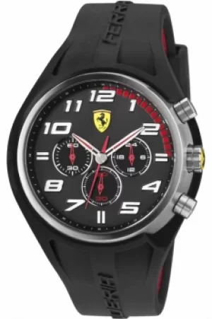 Image of Mens Scuderia Ferrari Pilota Chronograph Watch 0830147