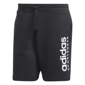 Image of adidas All SZN Fleece Shorts Mens - Black
