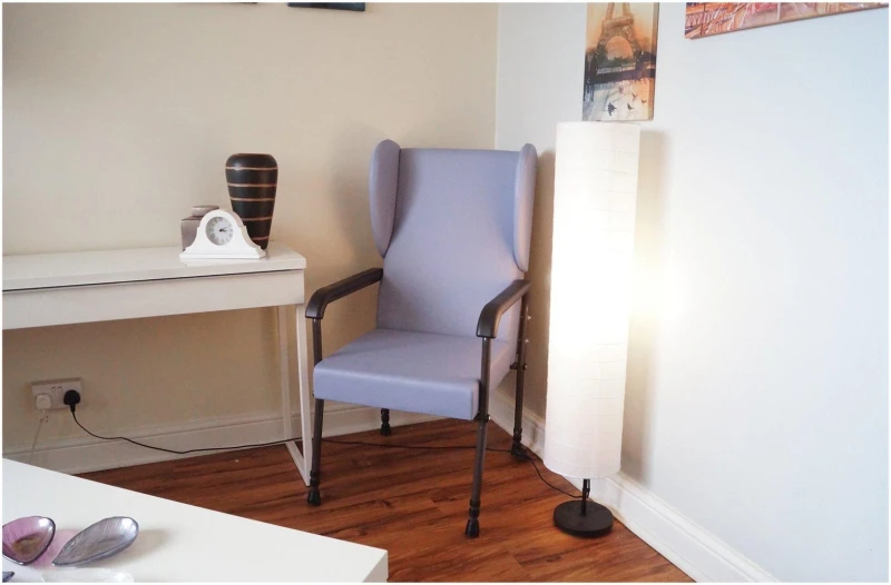 Image of Aidapt Chelsfield Flat Packed Blue Blue