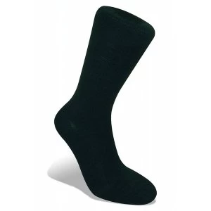 Image of Bridgedale Everyday Outdoors Cushioned City Light Mens Sock Black Medium