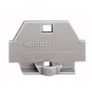 Image of WAGO 260 361 Screwless Single Terminal Grey