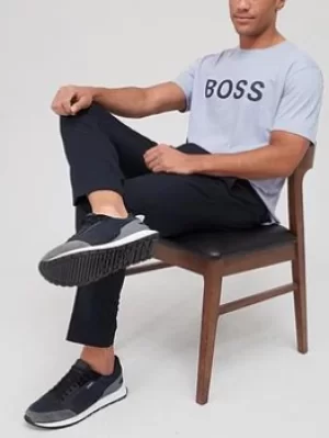 Image of Hugo Boss Athleisure Tee 6 T-Shirt Open Blue Size 2XL Men