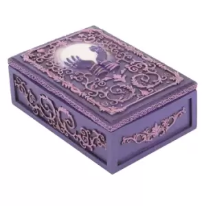 Image of Crystal Ball Hands Resin Storage Box