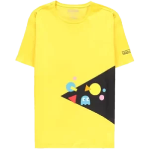 Image of Pac Man Yellow Bite T-Shirt L for Clothing and Merchandise