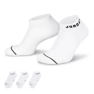 Image of Nike Everyday No-Show Socks (3 Pairs) - White