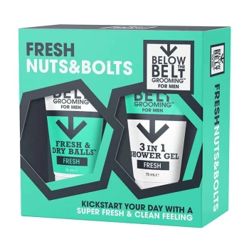 Image of Below The Belt Grooming Fresh Nuts & Bolts Gift Set