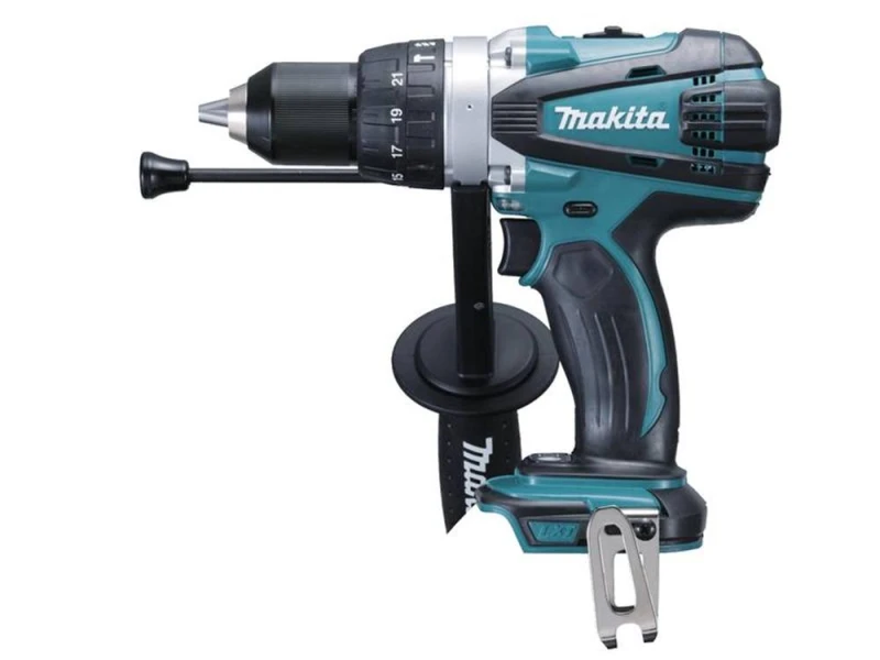 Image of Makita DHP458Z LXT Combi Drill 18V Bare Unit in Teal Teal Unisex