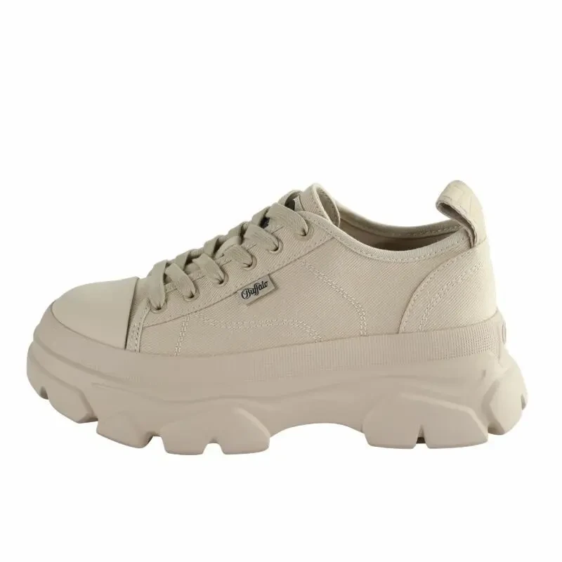 Image of Buffalo Womens sneakers Buffalo Cade Lace Up Lo Beige Female 40