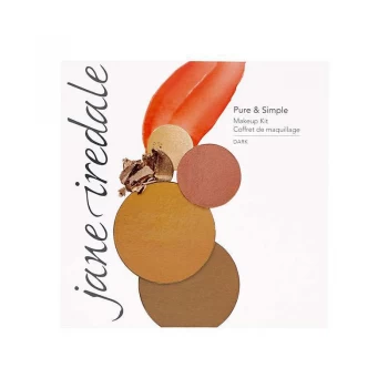 Image of Jane Iredale Pure & Simple Makeup Kit Dark