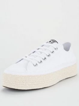 Image of Converse Chuck Taylor All Star Espadrilles - White