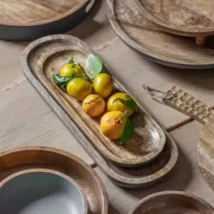 Image of Crossland Grove Castro Serving Platter Small - Grey