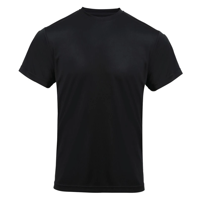 Image of Premier Premier Men Coolchecker Chef T-Shirt in Black Size: X-Small Black XS Male 5063425977062
