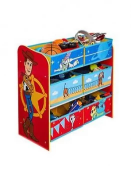 Image of Toy Story Kids Bedroom Storage Unit with 6 Bins by HelloHome, One Colour