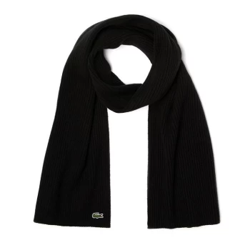 Image of Lacoste Basic Scarf Mens - Black 031