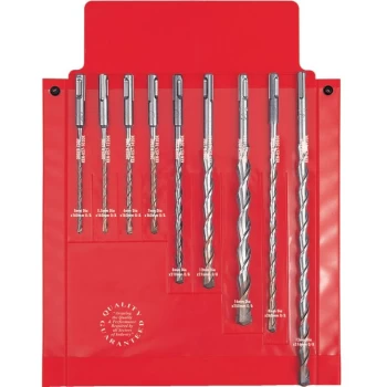 Image of 9PCE SDS-Plus Hammer Drill Bit Set - Kennedy
