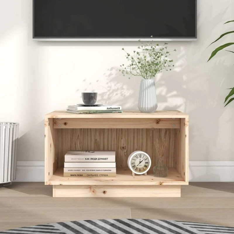 Image of VIDAXL TV Cabinet 60x35x35cm Solid Wood Pine Vidaxl 8720286904626