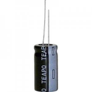 Image of Teapo KTA687M035S1A5L20K Electrolytic capacitor Radial lead 5mm 680 35 V 20 x H 10 mm x 30 mm