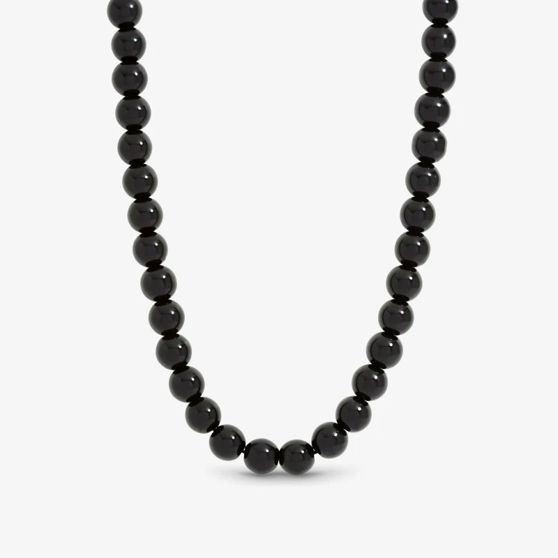 Image of Jon Richard Jet Resin Orb Necklace Pendant Necklaces One Size Gold 72446610000