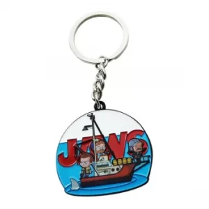 Image of Jaws Metal Keychain Limited Edition