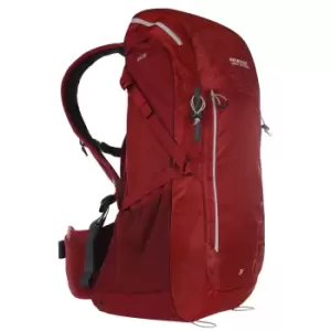 Image of Regatta Blackfell III 35L Rucksack (One Size) (Delhi Red/Light Steel)