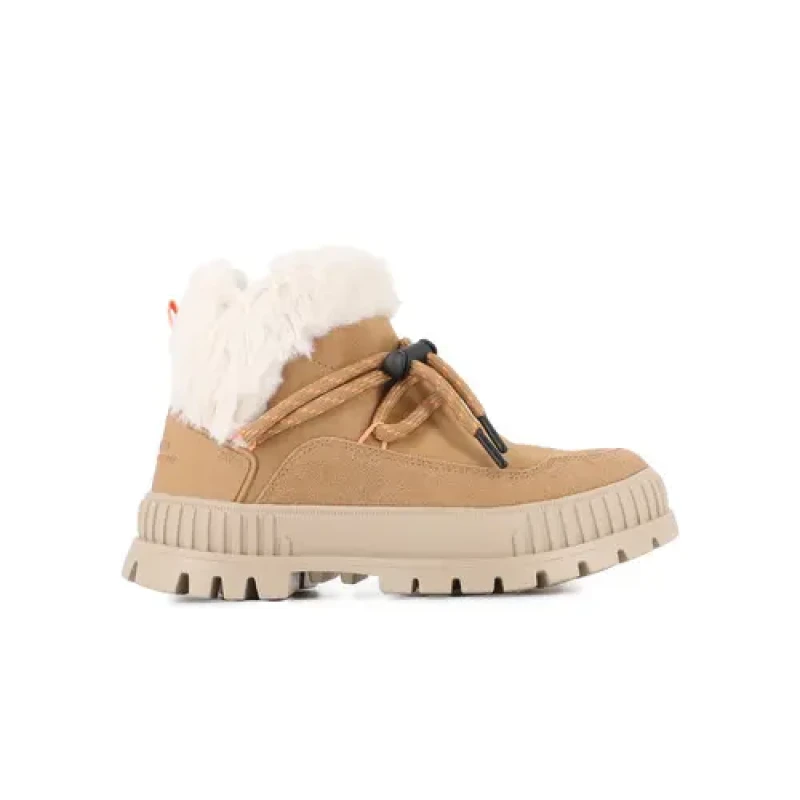 Image of Palladium Womens Trainers Palladium Pallashoc Lo Marron Female 37