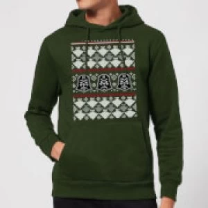 Image of Star Wars Imperial Darth Vader Christmas Hoodie - Forest Green - S