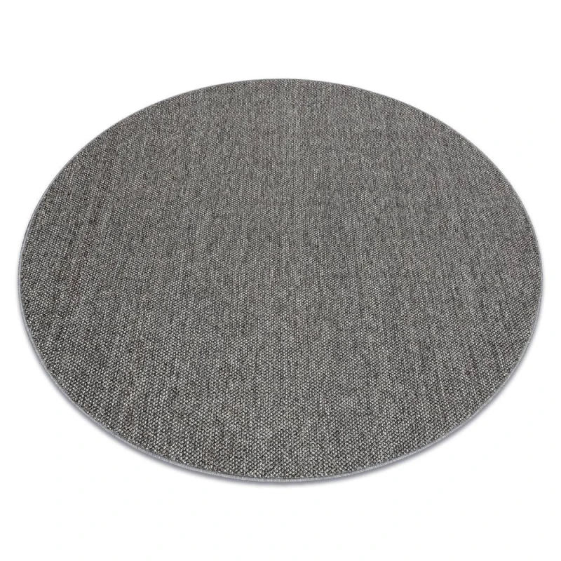Image of RugsX Casablanca Loom Rug in Grey Size: 133cm diameter Grey Unisex 133cm diameter