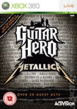 Image of Guitar Hero Metallica Xbox 360 Game