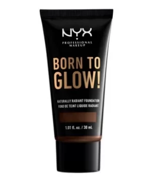 Image of NYX Professional Makeup Born To Glow Naturally Radiant Foundation Chestnut