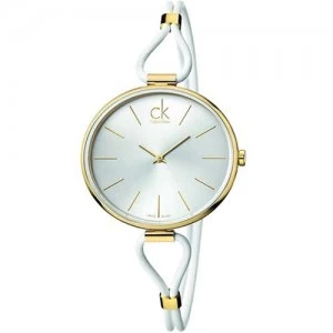Image of Calvin Klein Ladies Selection Gold Plated Watch - K3V235L6