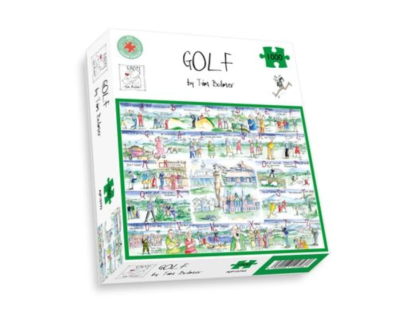 Image of Tim Bulmer Golf - Tim Bulmer 1000 Piece Jigsaw Puzzle