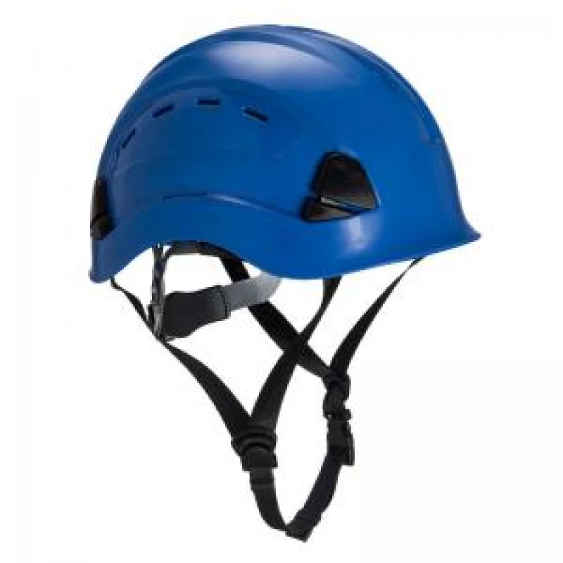 Image of Portwest Height Endurance Mountaineer Helmet PS73RBR Colour: Royal Blue