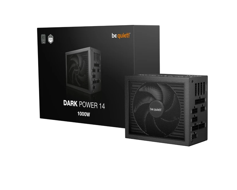 Image of Be Quiet! Dark Power 14 1000W Fully Modular 80+ Cybernetics Titanium ATX 3.1 PCIe 5.1 PSU - BP020EU