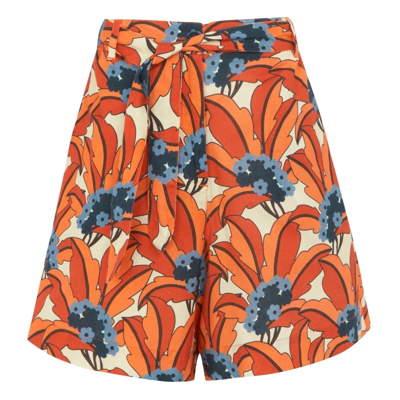 Image of Regatta Orla Kiely Summer Short II - Orange Tropical Orange Tropical 14
