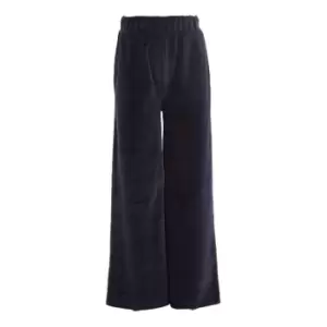 Image of Tommy Hilfiger Velours Wide Leg - Blue
