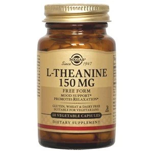 Image of Solgar L Theanine 150mg Vegetable Capsules 60 Capsules