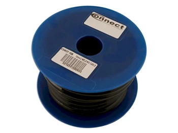 Image of Black Welding Cable 16mm2 110 Amp 10m Connect 30094
