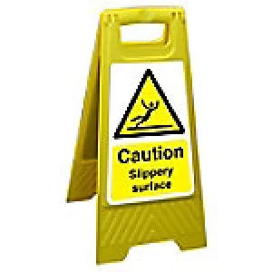 Image of Floor Sign Slippery Surface Polypropylene 60 x 30 cm