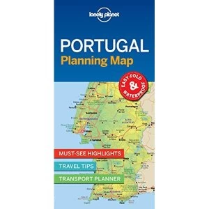 Image of Lonely Planet Portugal Planning Map Sheet map, folded 2018