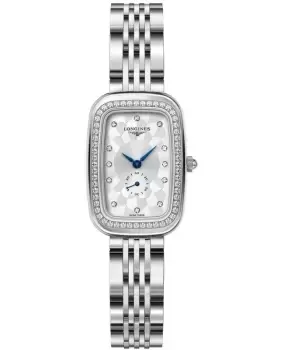 Image of Longines Equestrian Silver Dial Stainless Steel Womens Watch L6.141.0.77.6 L6.141.0.77.6
