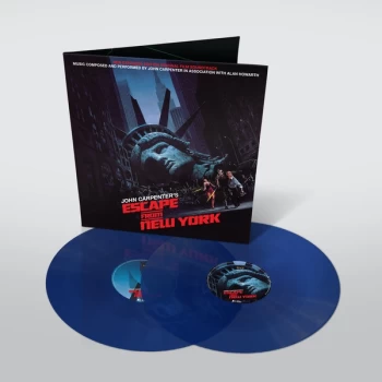 Image of OST - John Carpenter - Escape from New York Blue Vinyl