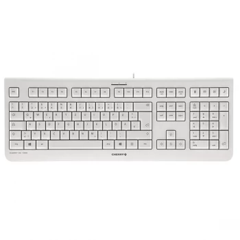 Image of Cherry KC-1000 Low Profile Keyboard - Light Grey