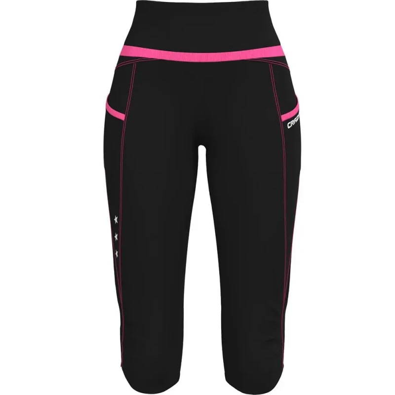Image of Womens 3/4 leggings Crazy Exit Rose Female S