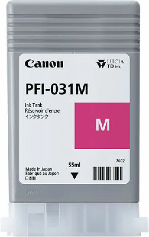 Image of Original Canon PFI-031M Magenta Ink Cartridge (6265C001AA)